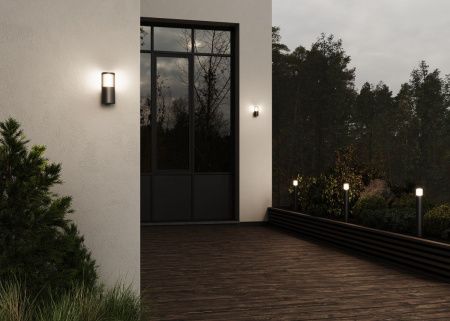 Уличный настенный светильник Outdoor O492WL-01GF