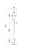 Ландшафтный светильник Outdoor O028FL-01BZ