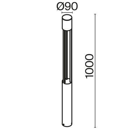 Ландшафтный светильник Outdoor O427FL-L12GF3K