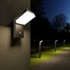 Ландшафтный светильник Elektrostandard Sensor 1542 TECHNO LED 4000K черный