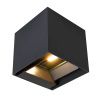 Фасадный светильник Arte Lamp Rullo A1434AL-1BK черный
