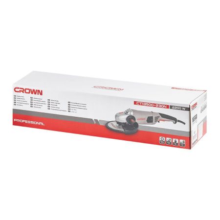 Угловая шлифовальная машина CROWN CT13500-230N