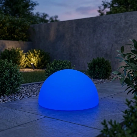 Светящаяся полусфера Halfmoon 220V RGB 40 см