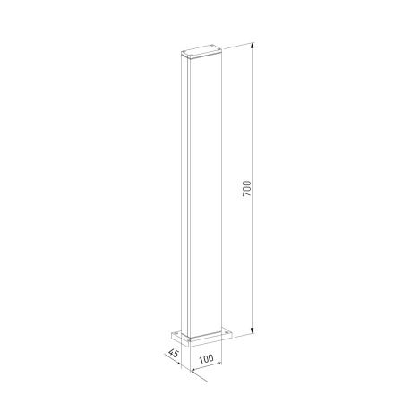 Ландшафтный светильник Elektrostandard Flat 1538 TECHNO LED 3000K