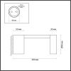 Уличный настенный светильник Odeon Light Tion 6657/10WL