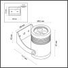 Фасадный светильник Odeon Light Stima 6648/6WA3