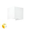 Фасадный светильник Arte Lamp Rullo A1414AL-2WH белый