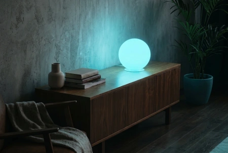 Шар-светильник для дома Moonlight 220V 30 см RGB