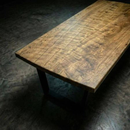 Обеденный стол из мраморного ясеня MARBLE ASH 1400