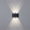 343027 Светильник GEMMA 4х1W LED 440LM G ЧЕРНЫЙ 4000K IP65