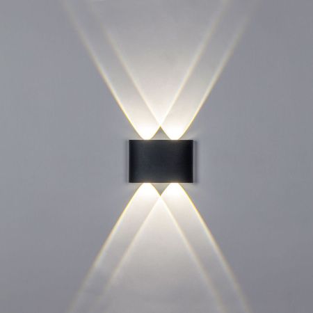 343027 Светильник GEMMA 4х1W LED 440LM G ЧЕРНЫЙ 4000K IP65