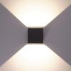 Фасадный светильник Arte Lamp Rullo A1414AL-2BK черный