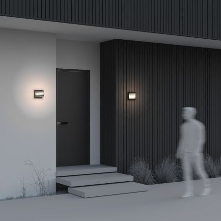 Уличный настенный светильник Outdoor O020WL-L10B3K