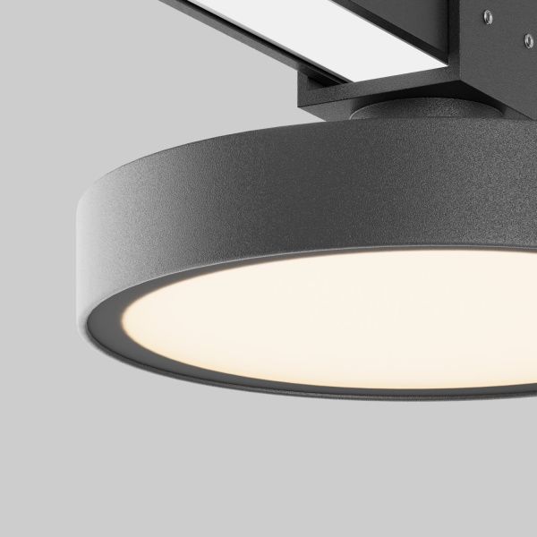 Уличный трековый светильник Maytoni Zon O-TR01-1-F-12WB3K черный