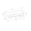 Подсветка для лестниц Elektrostandard Rise 40163/LED 3000K