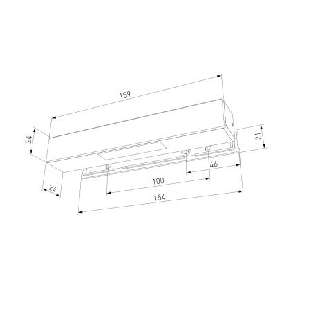 Подсветка для лестниц Elektrostandard Rise 40163/LED 3000K