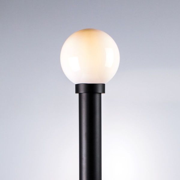 373910 Светильник BOLLA 1x10W (led) E27 ЧЕРНЫЙ IP65