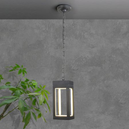 Уличный подвесной светильник Elektrostandard Frame 1528 TECHNO LED 4000K