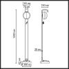 Парковый светильник Odeon Light Luma 5434/1FA