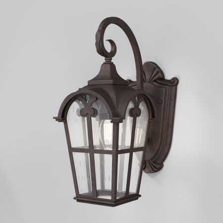 Уличный настенный светильник Outdoor O413WL-01BZ