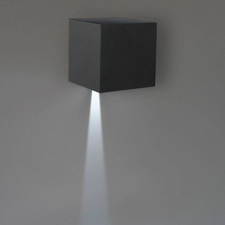Фасадный светильник Arte Lamp Rullo A1434AL-1BK черный