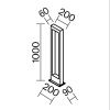 Ландшафтный светильник Outdoor O425FL-L10GF
