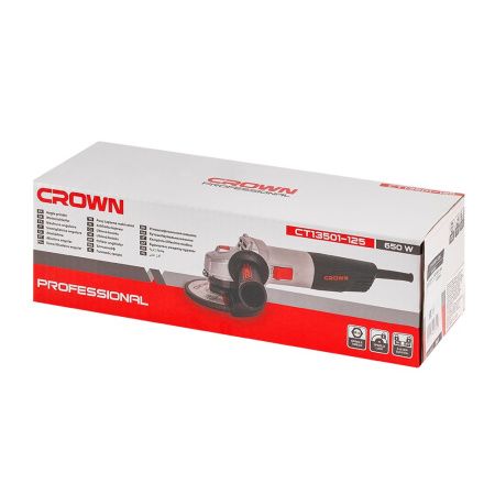 Углошлифовальная машина CROWN CT13501-125
