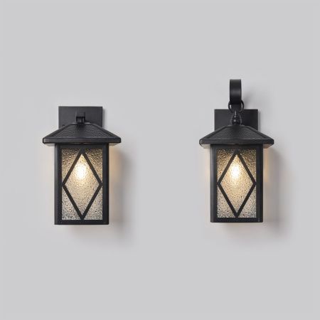 Уличный настенный светильник Voltega VGL7215WL-01B1