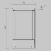 Ландшафтный светильник Outdoor O445FL-L20GF3K