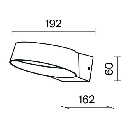 Уличный настенный светильник Outdoor O443WL-L12GF3K