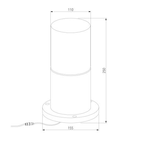 Ландшафтный светильник Elektrostandard Roil 35125/S