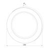 Уличный настенный светильник Elektrostandard Rim LTB52