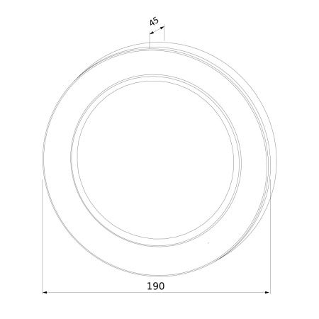 Уличный настенный светильник Elektrostandard Rim LTB52