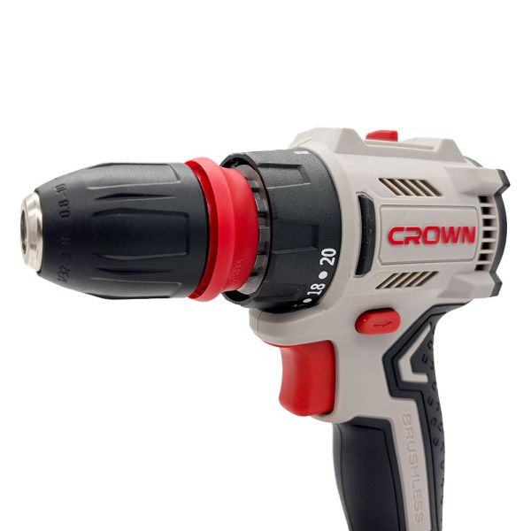 Дрель-шуруповерт аккумуляторная со сменными патронами CROWN CT21131HQX-2 BMC