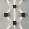 Уличный настенный светильник Elektrostandard Winner 1548 TECHNO LED черный