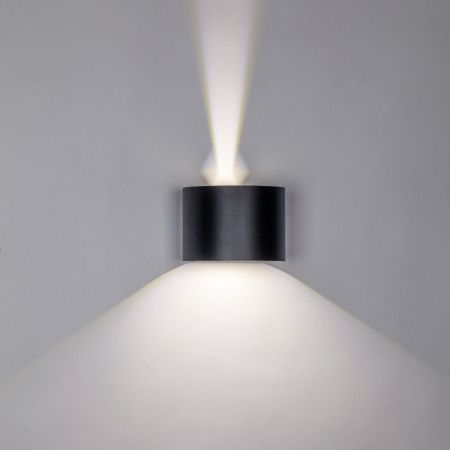 340547 Светильник DALLA 2х3W LED 660LM G ЧЕРНЫЙ 4000K IP65
