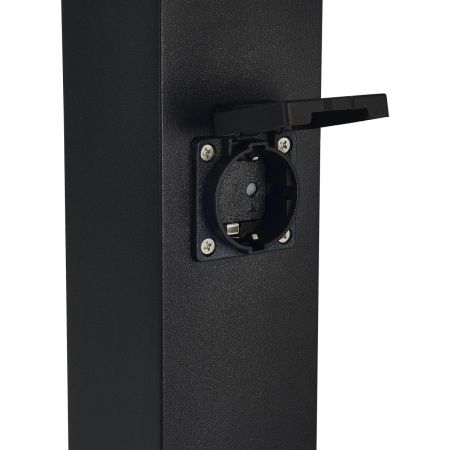 SL9012.405.00 Столб уличный 2 розетки ST-Luce черный 3500W SOCKET