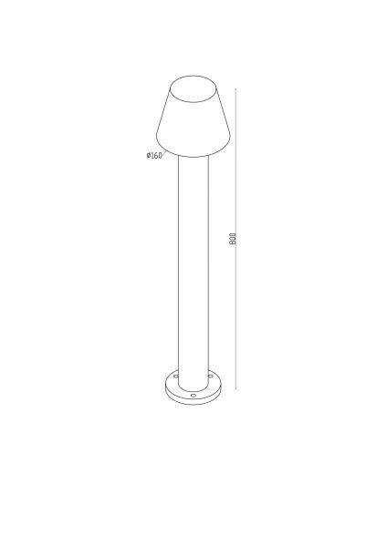 Ландшафтный светильник Outdoor O421FL-L5GF
