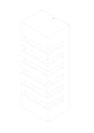 Уличный настенный светильник Outdoor O034WL-02B
