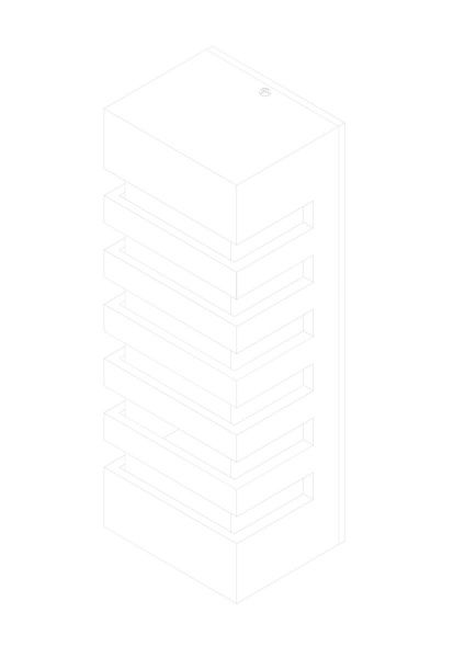 Уличный настенный светильник Outdoor O034WL-02B