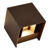 SL9513.601.01 Светильник уличный настенный ST-Luce кортен/кортен LED 1*10W 2700K BRIK
