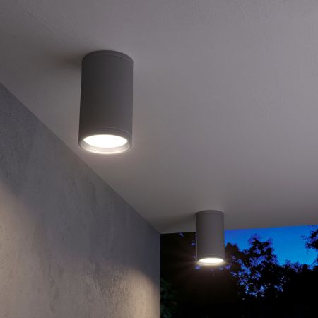 Уличный потолочный светильник Elektrostandard Light 35128/H серый