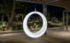 Светящиеся LED качели Ludres 12V 360 град White