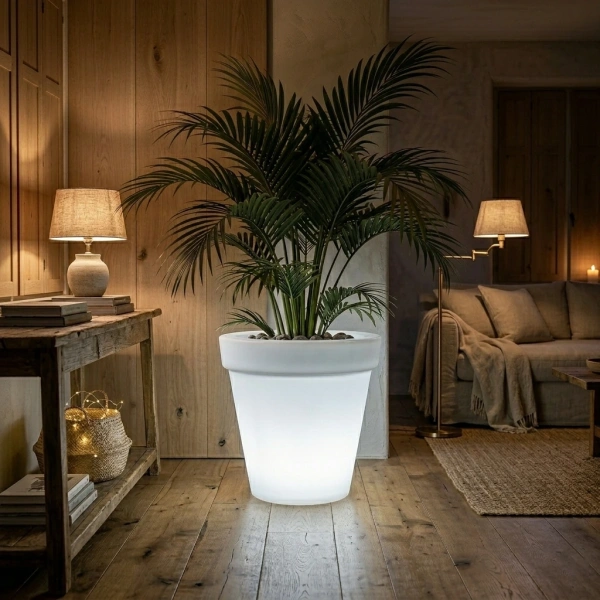 Светящееся кашпо Barle 220 V White