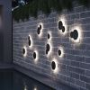 379147 Светильник PIATTO 1x6W LED 600LM G ЧЕРНЫЙ 4000K IP65