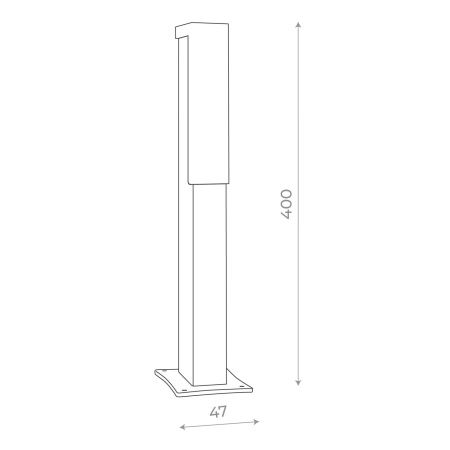 Ландшафтный светильник ST Luce Потти SL096.405.02