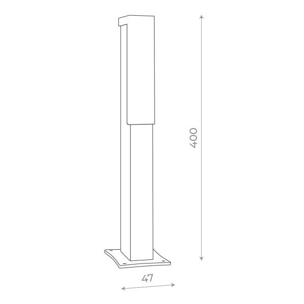 Ландшафтный светильник ST Luce Потти SL096.405.02