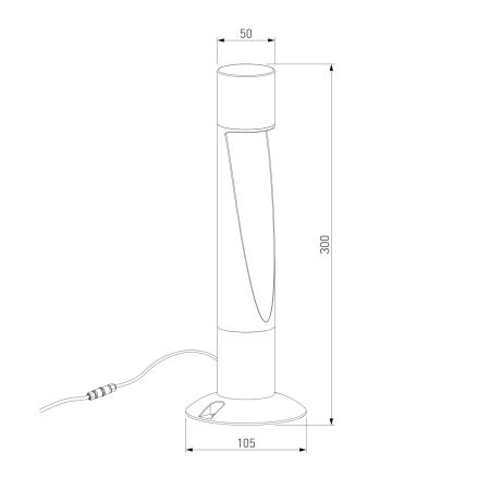 Парковый светильник Elektrostandard Recess 35177/S 4000K