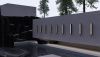 Уличный настенный светильник Outdoor O571WL-L20B3K