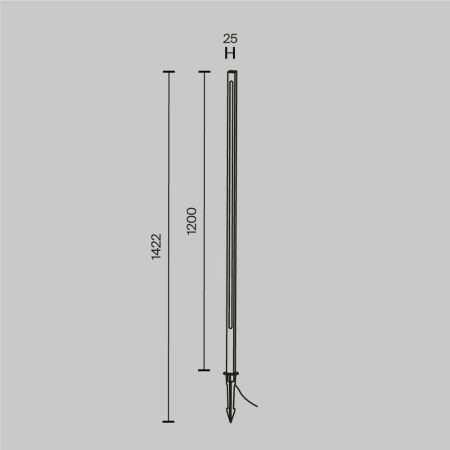 Ландшафтный светильник Outdoor O440FL-L18GF3K